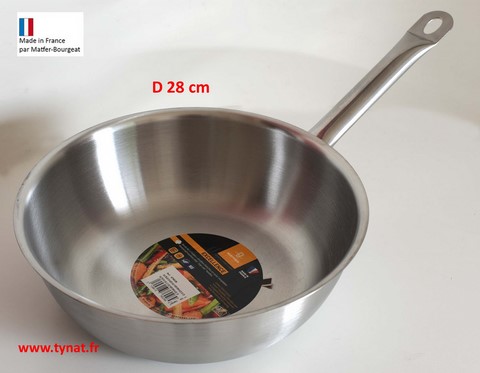 sauteuse wok Bourgeat
